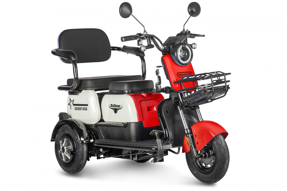 Электротрицикл Rutrike Gelbert Vega 48V/60V 600Вт